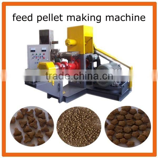 Floating fish feed pellet machine price/fish food extruder/fish food feet pellet extruding machine