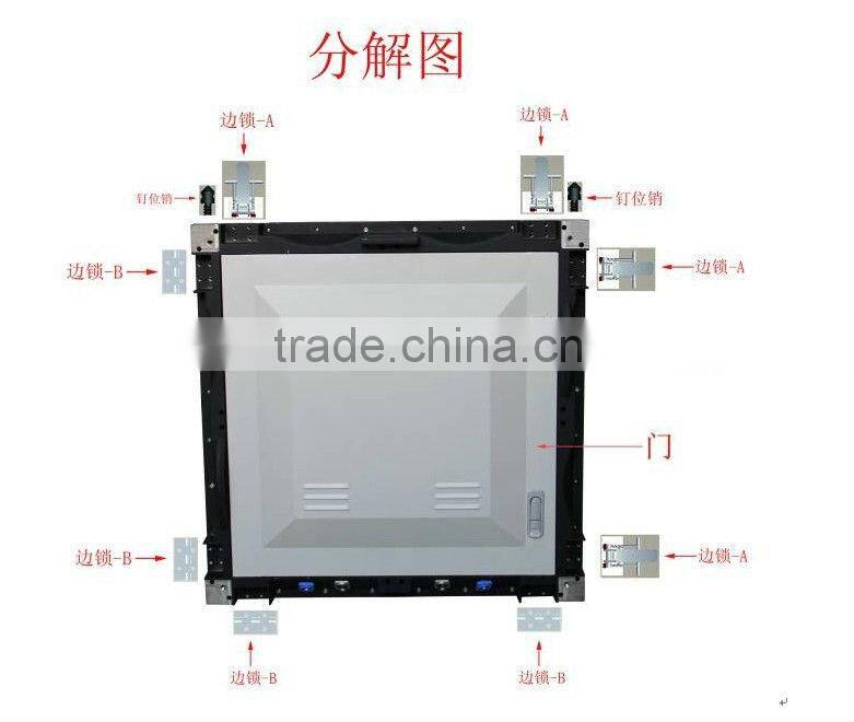 P7.5 Rental LED Display Series Die-cast Aluminum Cabinet