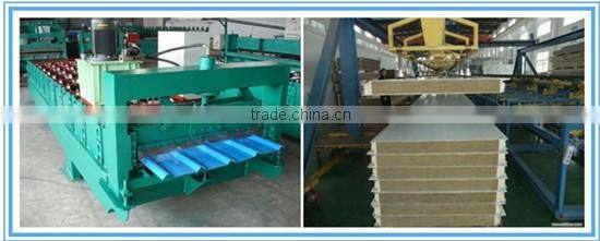 Color steel rock wool sandwich panel for sandwich panel house