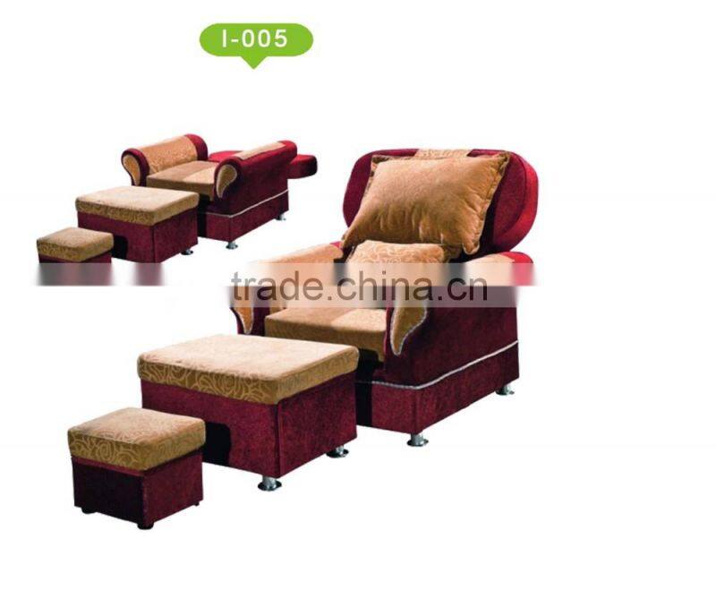a set of comfortable reclining foot massage sofa chair