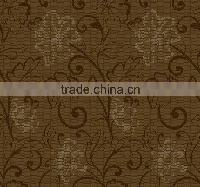 classical design wallpaper with floral pattern