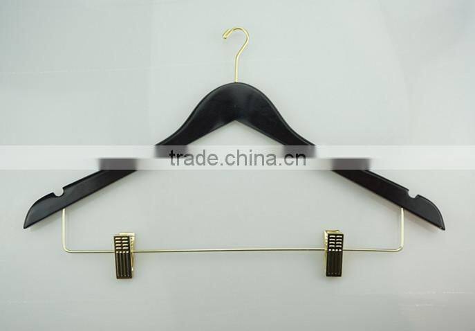 Hotsale high quality wooden coat hanger for family hotel