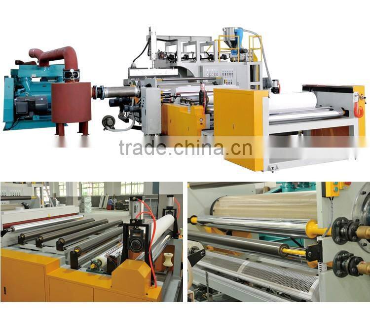 Disposable gloves raw materials of PE film making machine