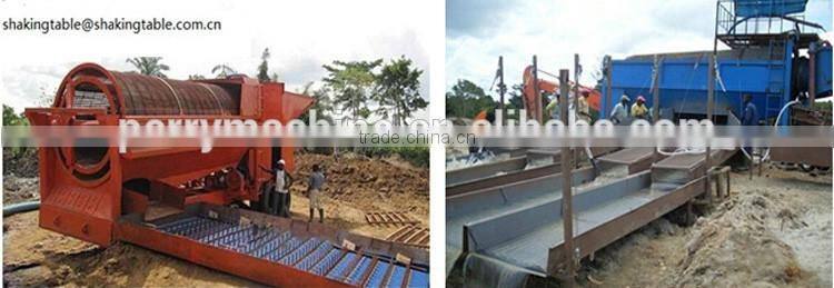 Small Mobile Trommel Washing Equipment Screen For Sale