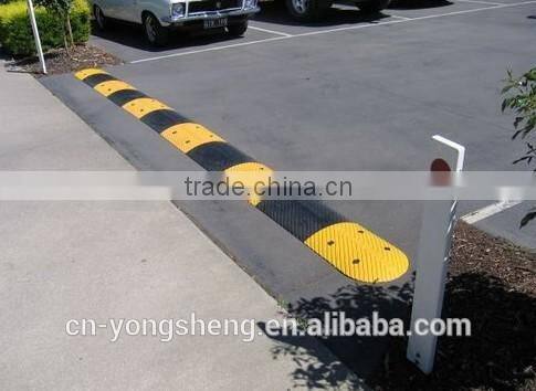 Traffic Roadway Safety Durable Rubber Speed Ramps