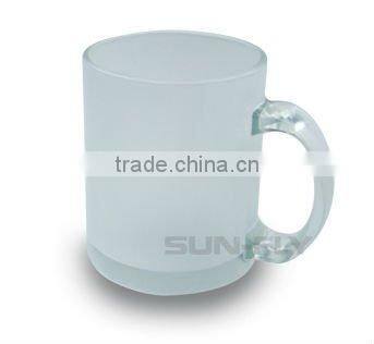 Sublimation Frosted Glass Mug 11oz (SFS-MG18B)