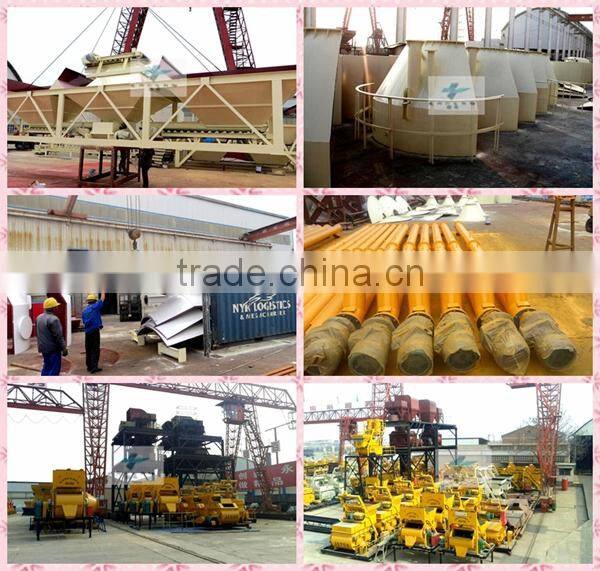 Various types of lightweight mobile silos for concrete batch plant