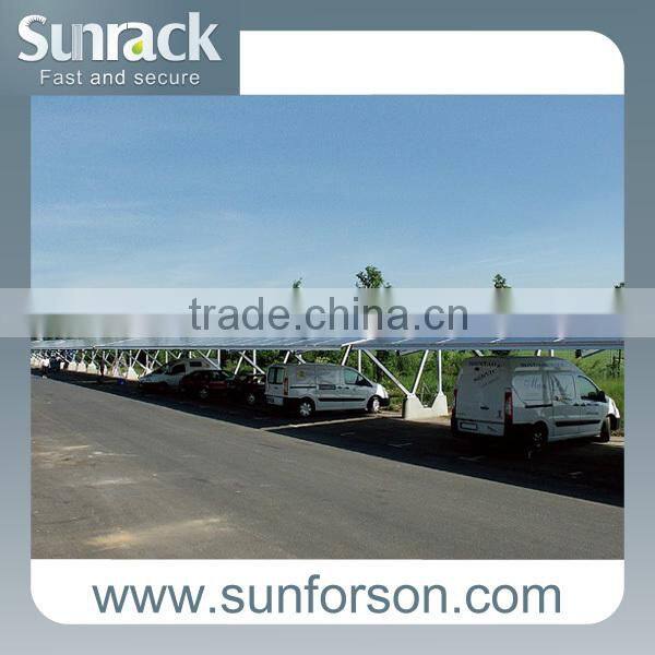strong structure carparking solar panel mounting structure support