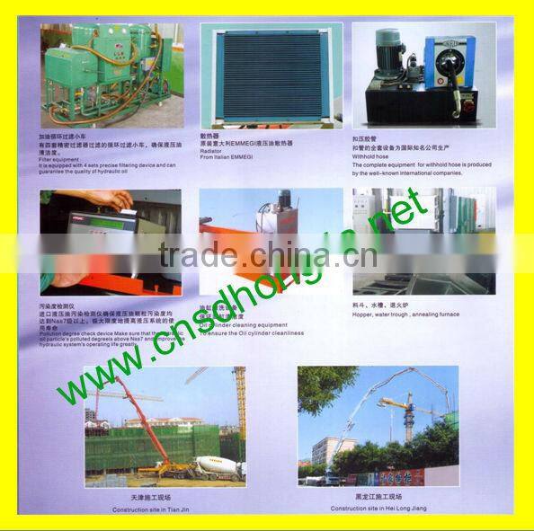 High Efficiency HDT5401THB-48/5 Concrete Pump Truck