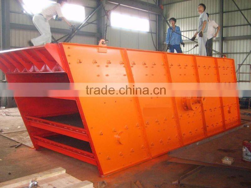 30-500t/h Wear Resistant Vibrating Screen With High Screening Precision