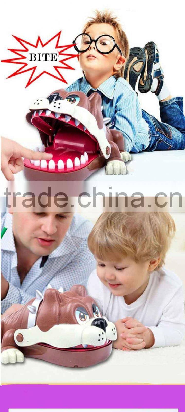 Classical educational Bit finger Game dog Dentist Toy for kids