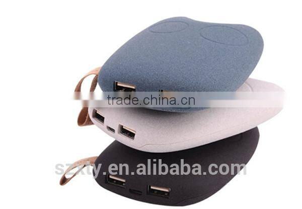 Portable USB external mobile battery charger power bank for mobile phone with external battery