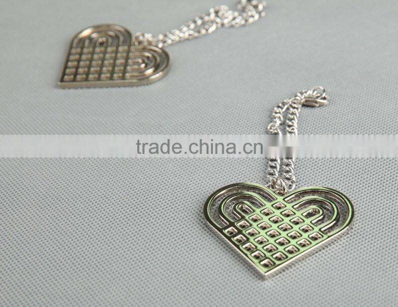 Hollow Out Heart Silver Colour Metal Chain Bracelet For Valentine's Day Girlfriend Gifts