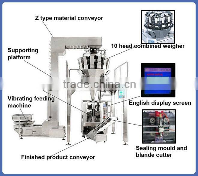 Peanuts Granule Packing Machine/Automatic Particle Packaging Machine/Automatic Weighing Granule Packaging Machine
