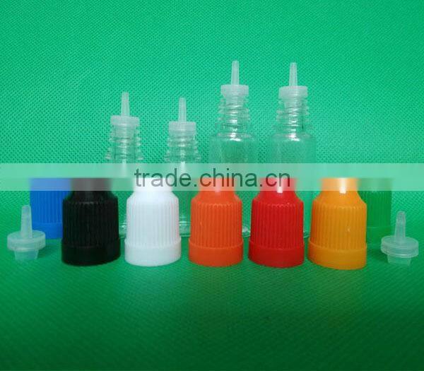AUOB-005 5m 10ml 15ml 30ml 50ml PET e-cig oil bottle with dropper
