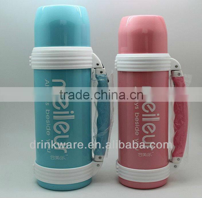 double wall stainless steel water flask thermal flask 1000ml