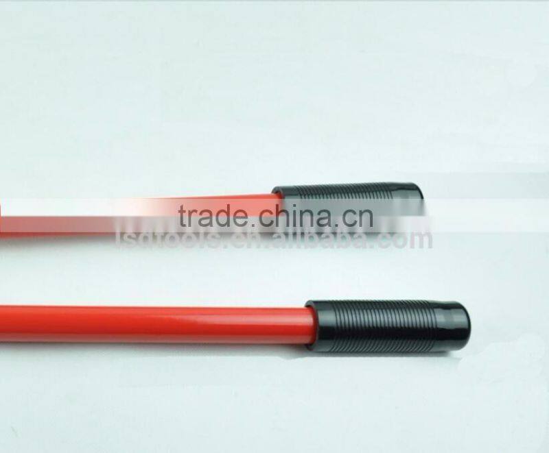 LSDHigh Quality Long handle LK-720 heavy duty Ratchet Cable Cutter for cutting 740mm2 copper pipe