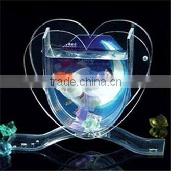 High quality clear acrylic makeup organizer display stand