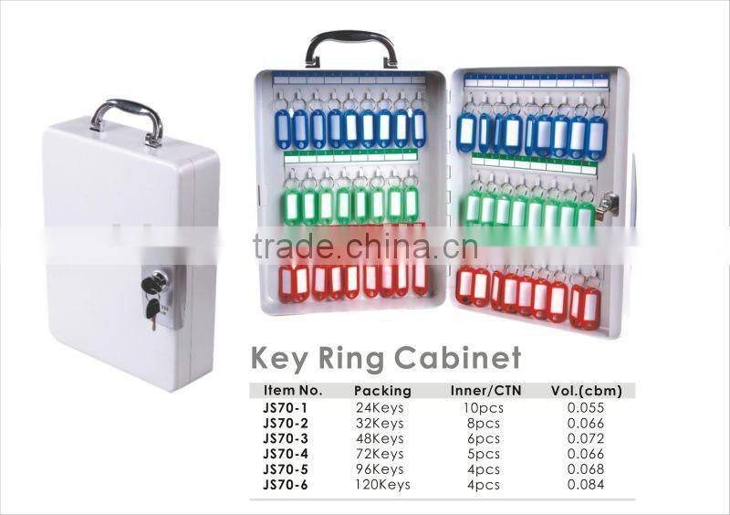 Solid Colors Plastic/PPKey Ring/Key Tag