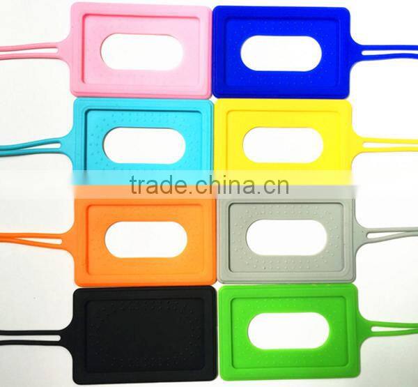 High Quality Specialized Silicone Rubber Luggage Tag Bag Tag