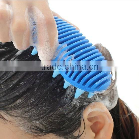 Silicone Hair brush,shampoo comb,scalp massage brush