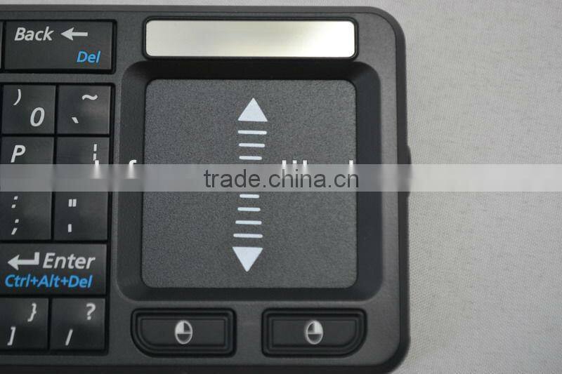 Bluetooth Mini Wireless Thai Layout USB Plastic/Silicon Keyboard with Backlight