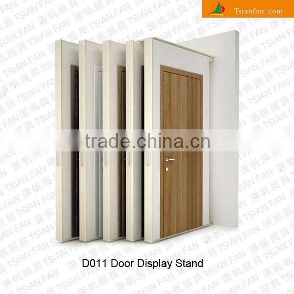 Sliding Wooden Door Display Rack - D012