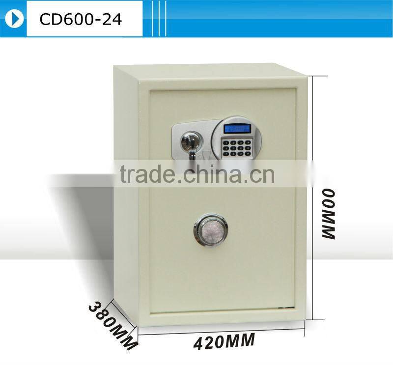 steel heavy large office safe box with keylock and handle/ big security equipment