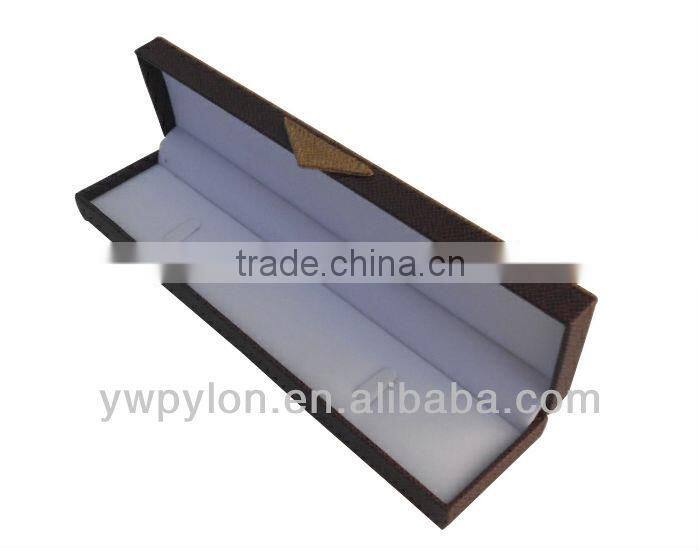 Faux leather jewelry box