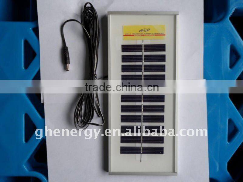 solar panel 5W for mobile phone charge
