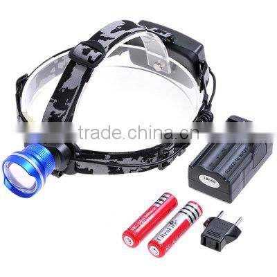900 Lumens white light headlamp t6 led headlamp aluminium headlamp