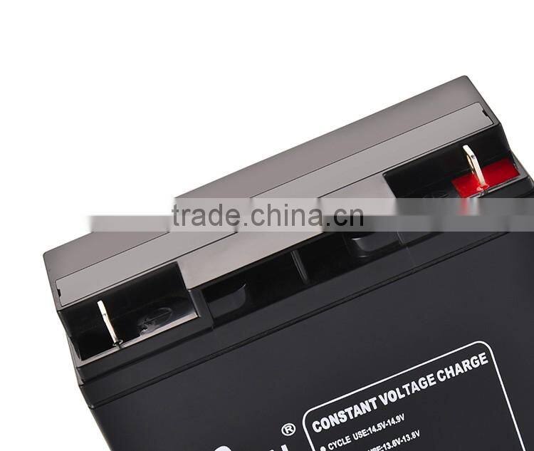 Rechargeable 12V super power good 17ah rechargeable battery inverter