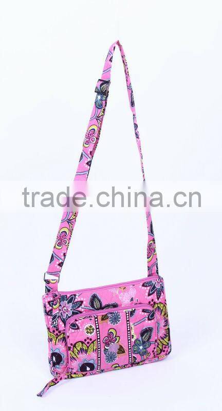 Z360 130503 fabric fancy cotton quilted fashion medium girls ladies fancy hand purse