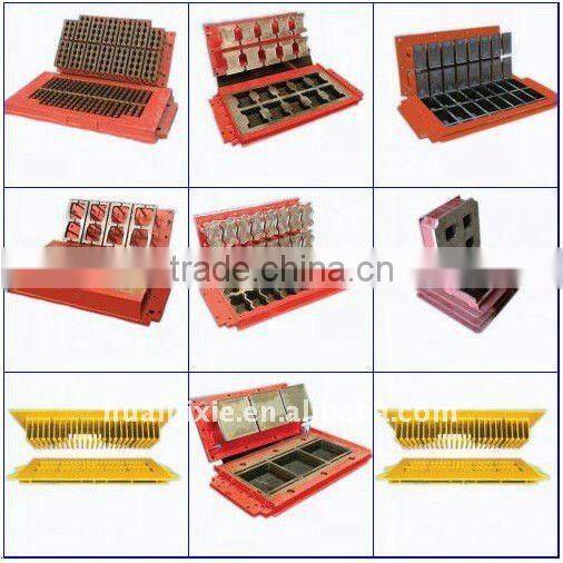 Brick machine manual QTJ4-40,manul fly ash brick machine