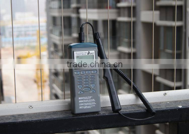 AZ9651 Handheld Precision RS232 External Temperature Humidity Datalogger Hygrometer Logger