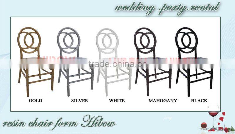 event rental stacking plastic phoenix chair H004B