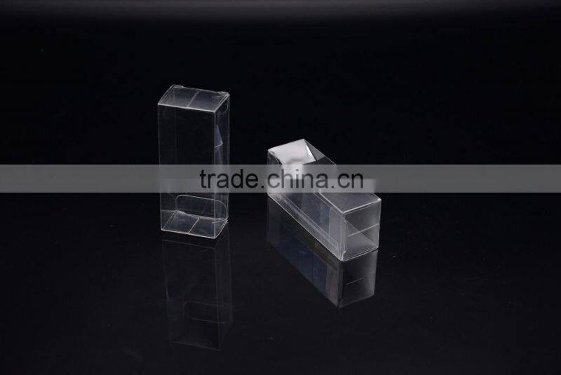 transparent plastic gift folding box
