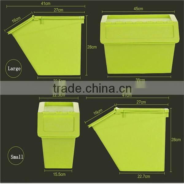 Plastic Clothes and Toy box with lid heavy duty storage box