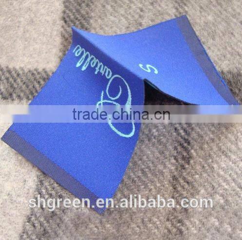 hot sale apparel cloth wash label for collar