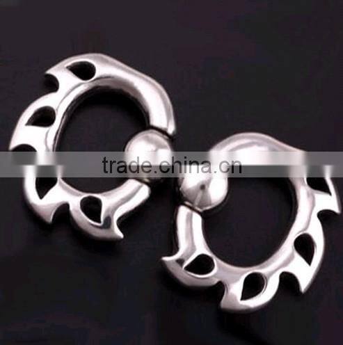 BCR Ring stainless steel captive ball ring Body piercing Jewelry