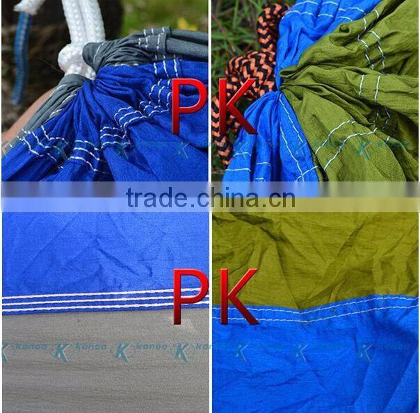 Multiple color available nylon parachute hammock hot selling