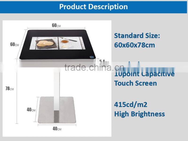EKAA 42inch Interactive Restaurant touch screen table