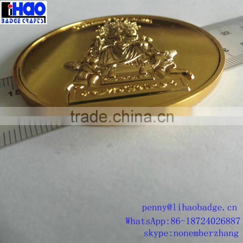 Custom Challenge Coins, Metal Coin, 24K gold Coin 2016