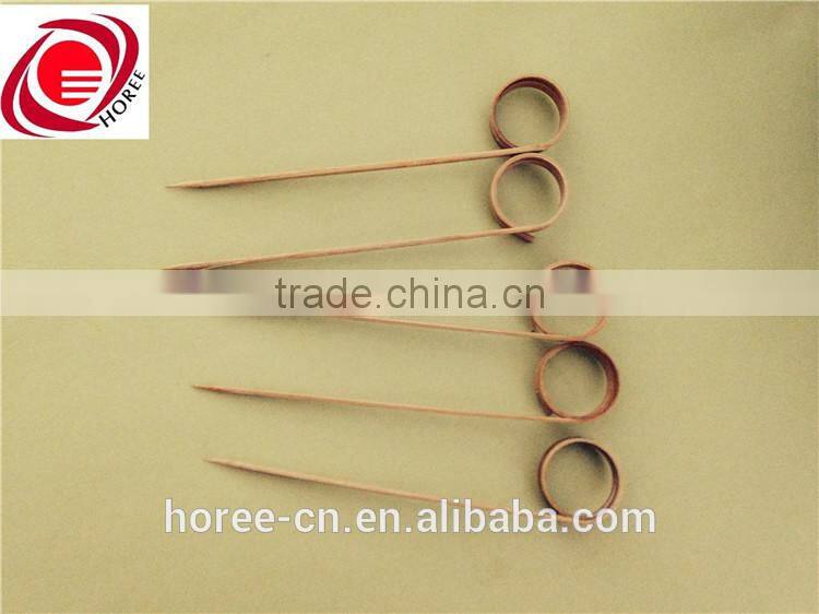 finger type bamboo fruit fork for wholesale