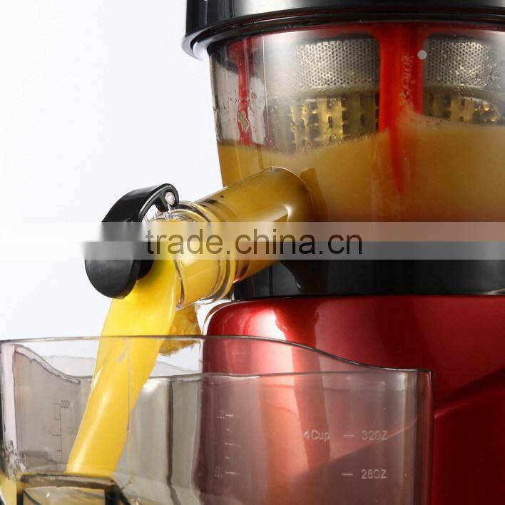 High quality PEI screw 150w 65RPM AC motor slow juicer extractor ,cold press juicer,slow juicer