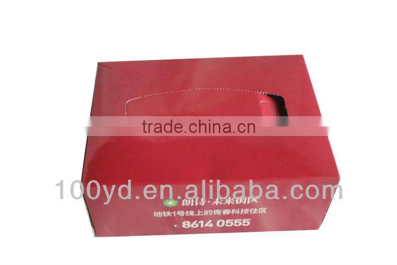 Fancy design paper bag/paper print bag for napkin packaging