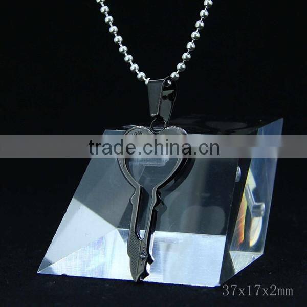 Stainless steel key pendants for sale