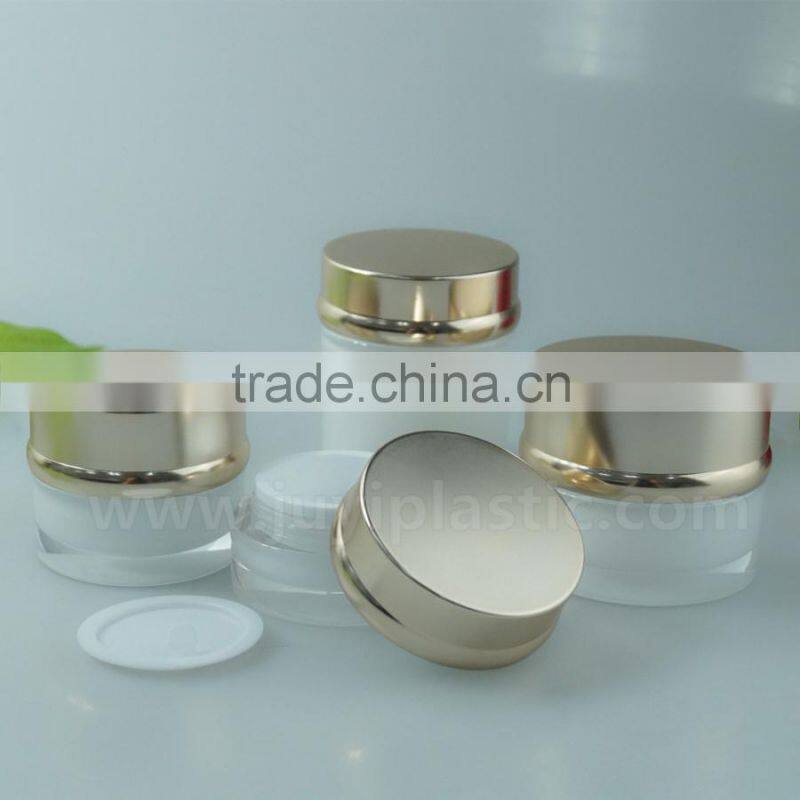 new plastic cosmetic bottle packaging acrylic cream jar,50g beauty product containers