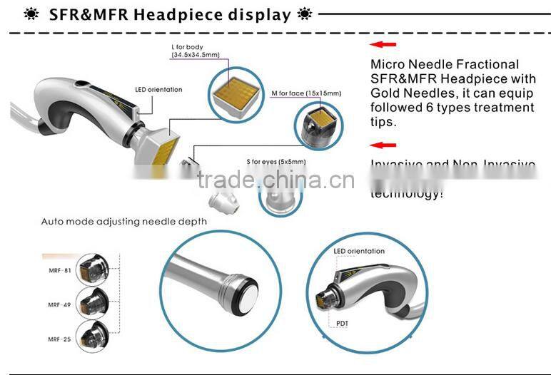 Microneedle fractional radio frequency machine-MNF100 promotion price on sale
