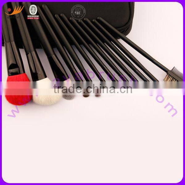 12pcs Travel Essential Cosmetic Brush Set